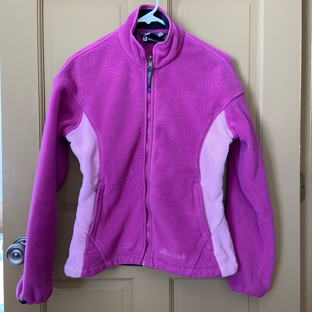 Marmot Purple Fleece Jacket Women's Size Small